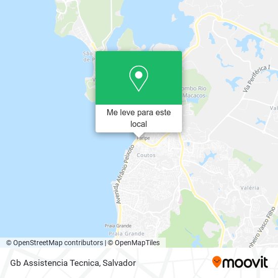 Gb Assistencia Tecnica mapa