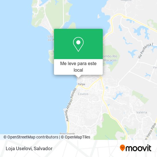 Loja Uselovi mapa