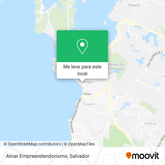 Atnar Empreendendorismo mapa