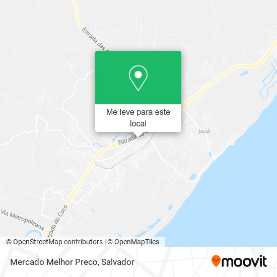 Mercado Melhor Preco mapa