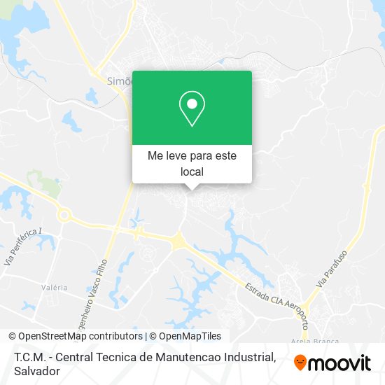 T.C.M. - Central Tecnica de Manutencao Industrial mapa