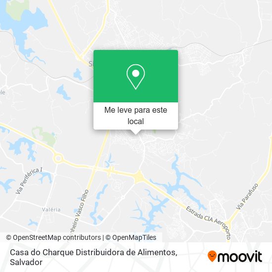 Casa do Charque Distribuidora de Alimentos mapa