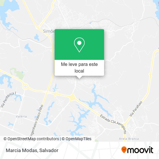 Marcia Modas mapa