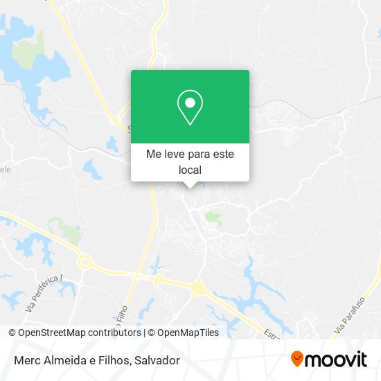 Merc Almeida e Filhos mapa