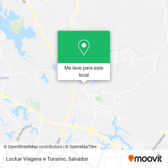 Lockar Viagens e Turismo mapa