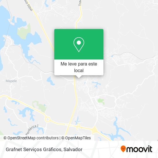 Grafnet Serviços Gráficos mapa