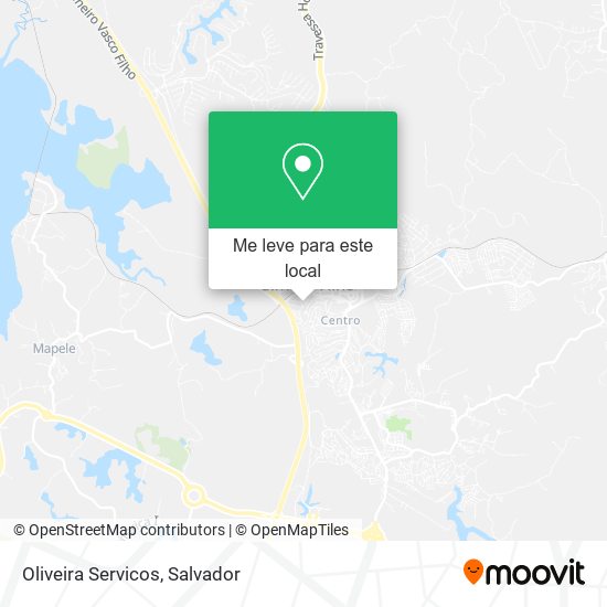 Oliveira Servicos mapa