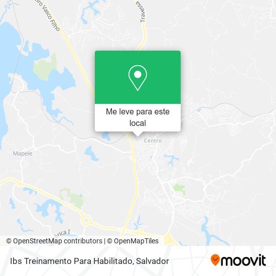 Ibs Treinamento Para Habilitado mapa