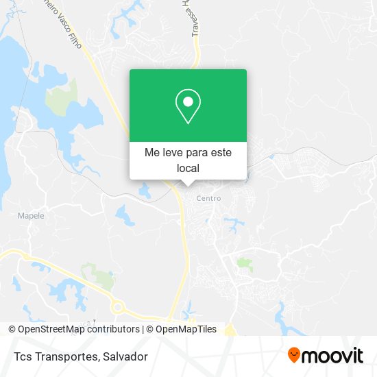Tcs Transportes mapa