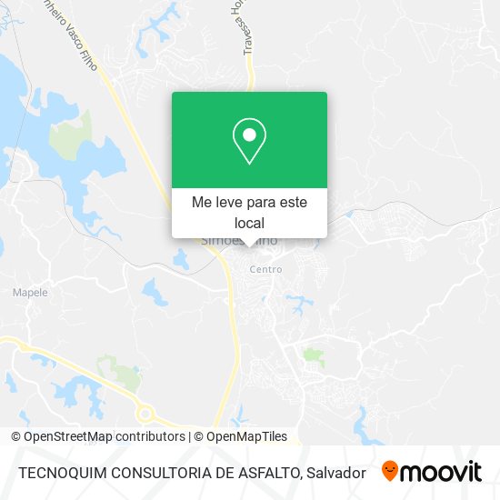 TECNOQUIM CONSULTORIA DE ASFALTO mapa