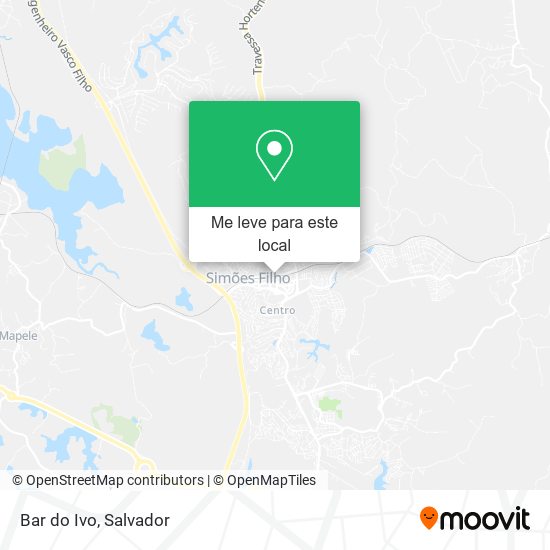 Bar do Ivo mapa