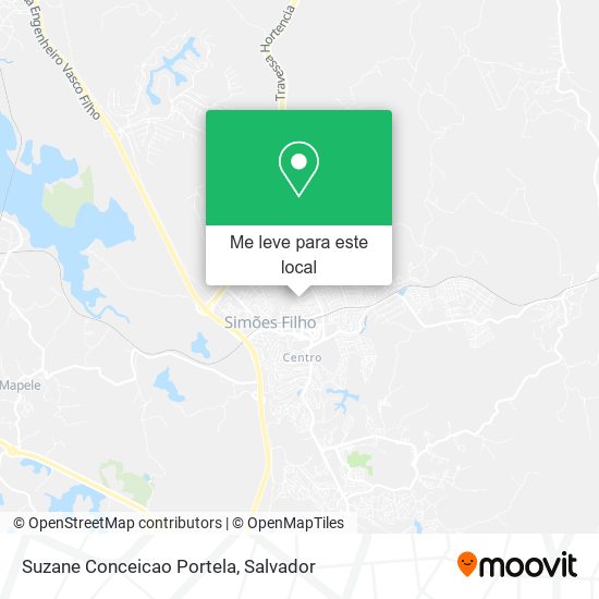 Suzane Conceicao Portela mapa