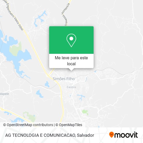 AG TECNOLOGIA E COMUNICACAO mapa