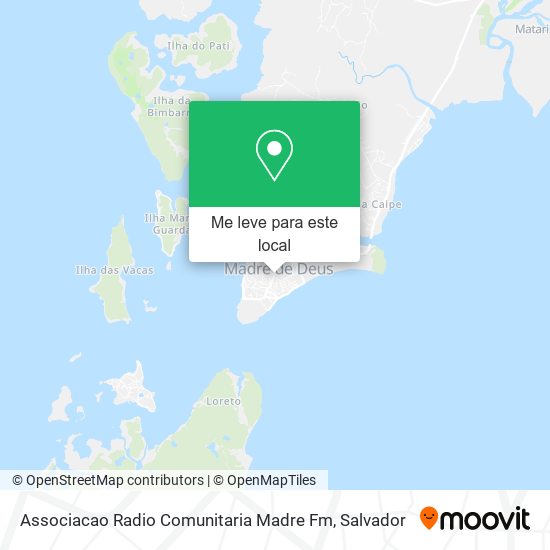 Associacao Radio Comunitaria Madre Fm mapa