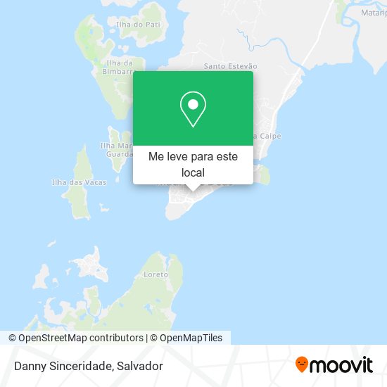 Danny Sinceridade mapa