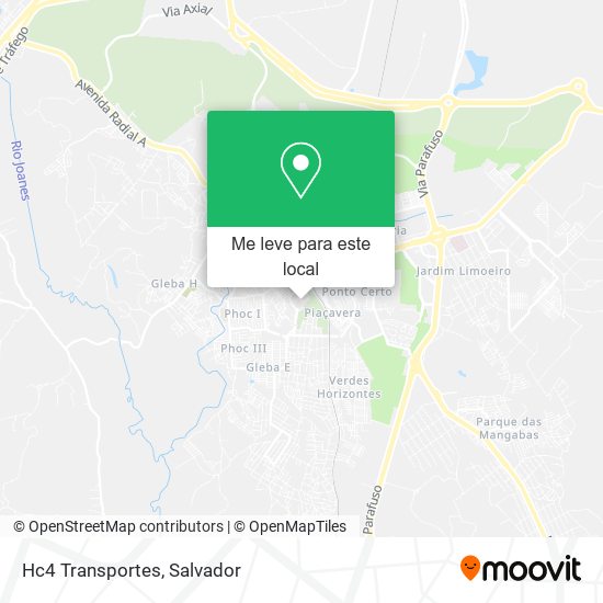 Hc4 Transportes mapa