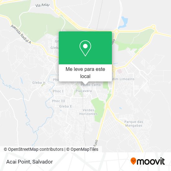 Acai Point mapa