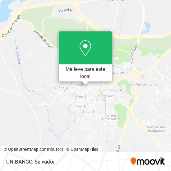 UNIBANCO mapa