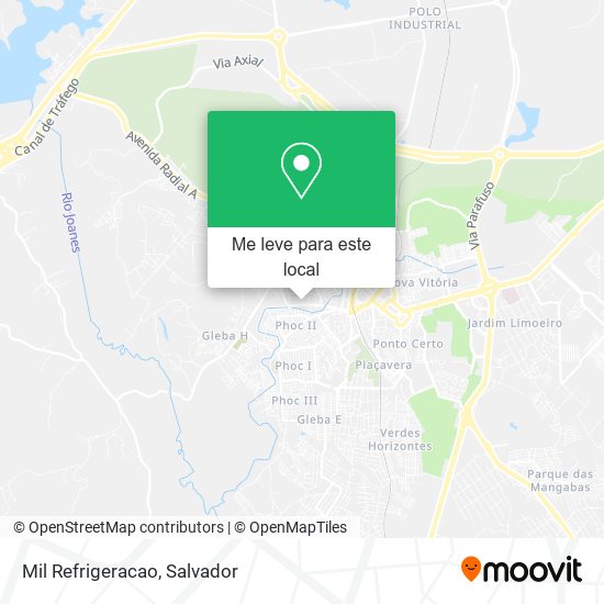 Mil Refrigeracao mapa