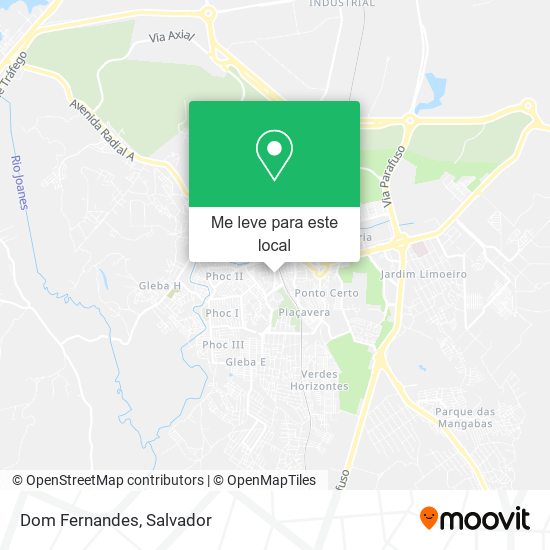 Dom Fernandes mapa