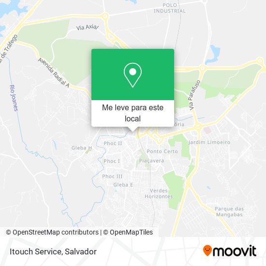 Itouch Service mapa