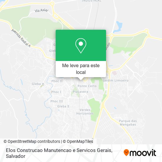 Elos Construcao Manutencao e Servicos Gerais mapa