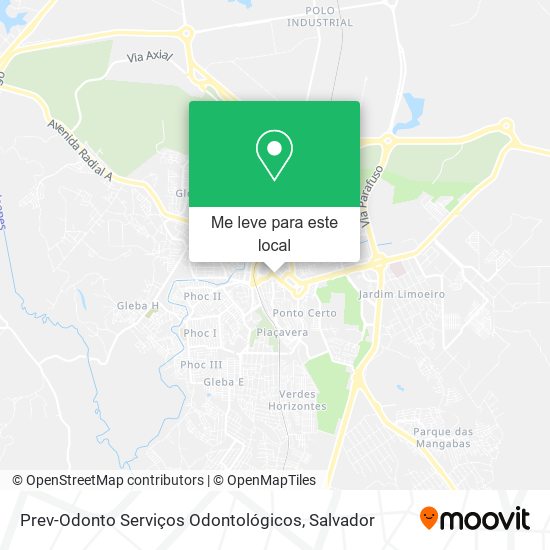 Prev-Odonto Serviços Odontológicos mapa