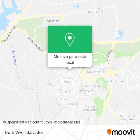 Bom Viver mapa