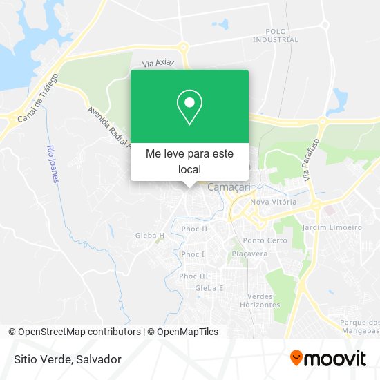 Sitio Verde mapa