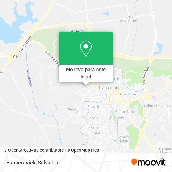 Espaco Vick mapa