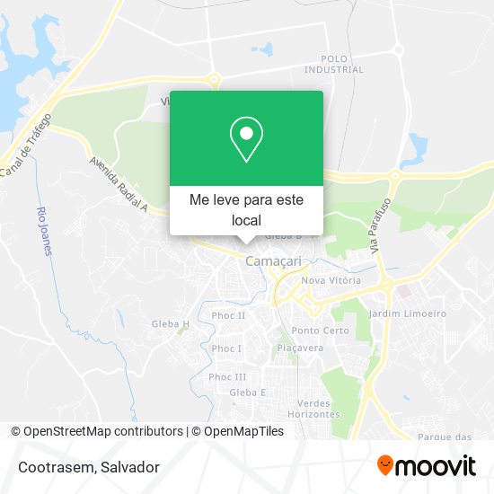 Cootrasem mapa