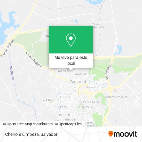 Cheiro e Limpeza mapa