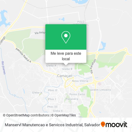 Manservl Manutencao e Servicos Industrial mapa