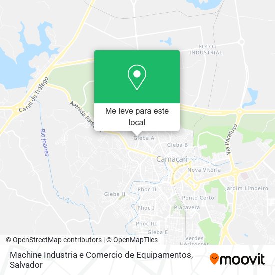 Machine Industria e Comercio de Equipamentos mapa