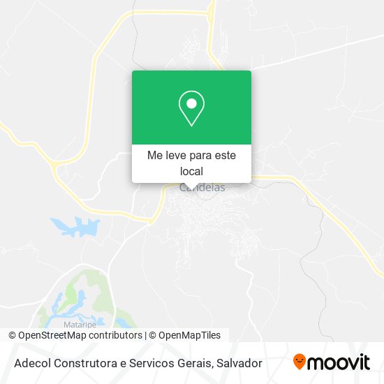 Adecol Construtora e Servicos Gerais mapa