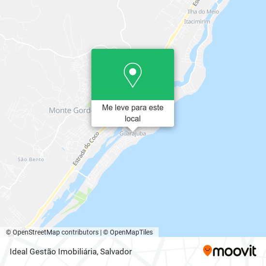 Ideal Gestão Imobiliária mapa