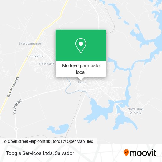 Topgis Servicos Ltda mapa