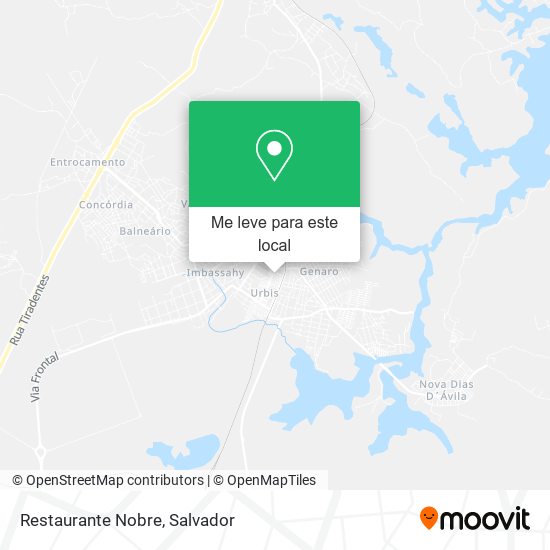 Restaurante Nobre mapa