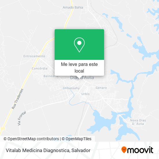 Vitalab Medicina Diagnostica mapa