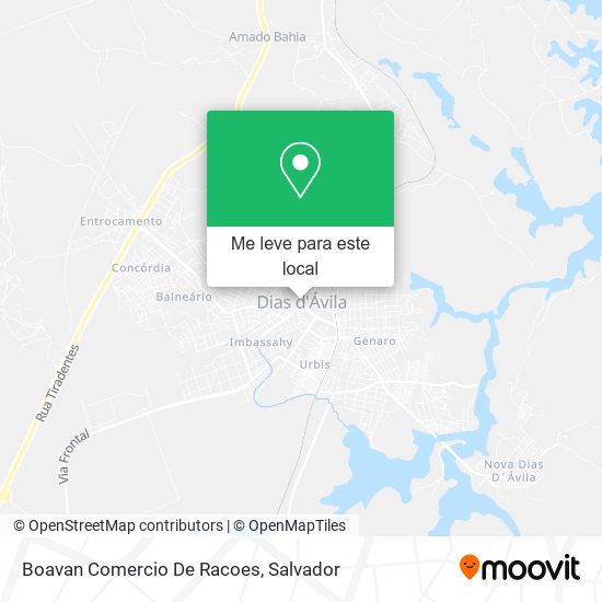 Boavan Comercio De Racoes mapa