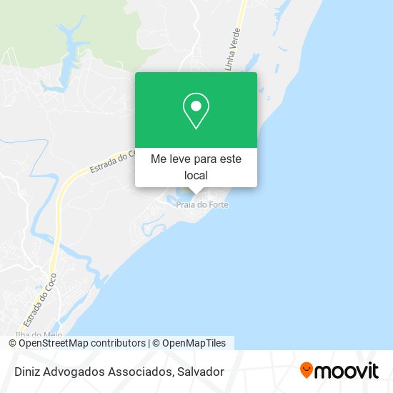 Diniz Advogados Associados mapa