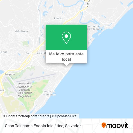 Casa Telucama Escola Iniciática mapa