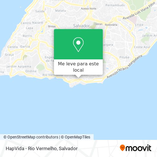 HapVida - Rio Vermelho mapa