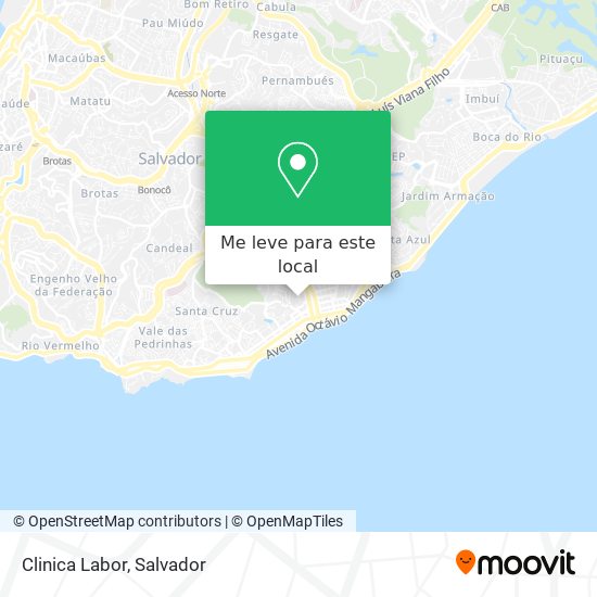 Clinica Labor mapa