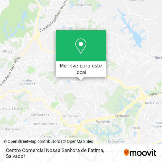 Centro Comercial Nossa Senhora de Fatima mapa