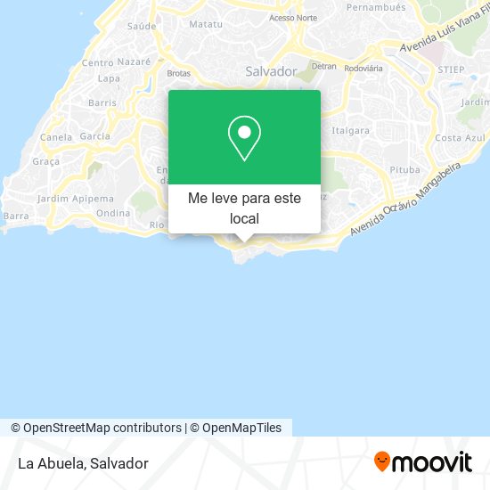 La Abuela mapa