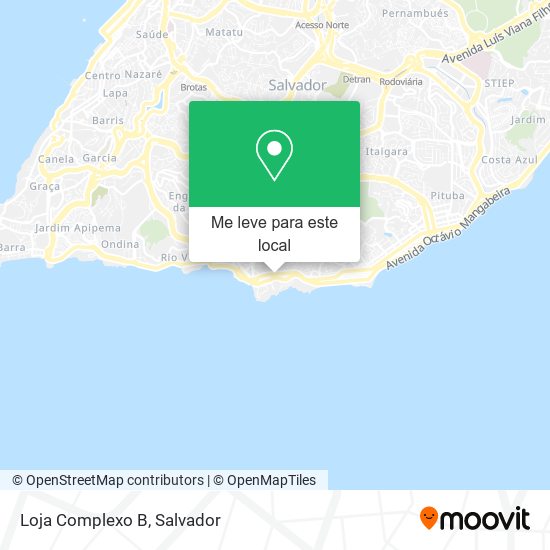 Loja Complexo B mapa