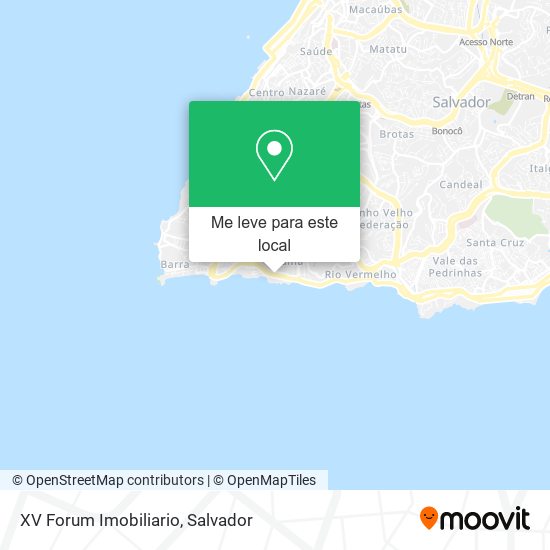 XV Forum Imobiliario mapa