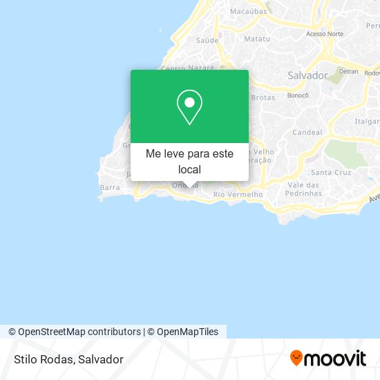 Stilo Rodas mapa