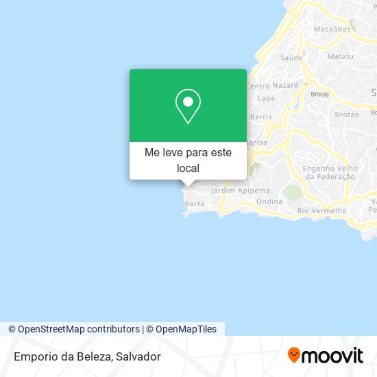 Emporio da Beleza mapa